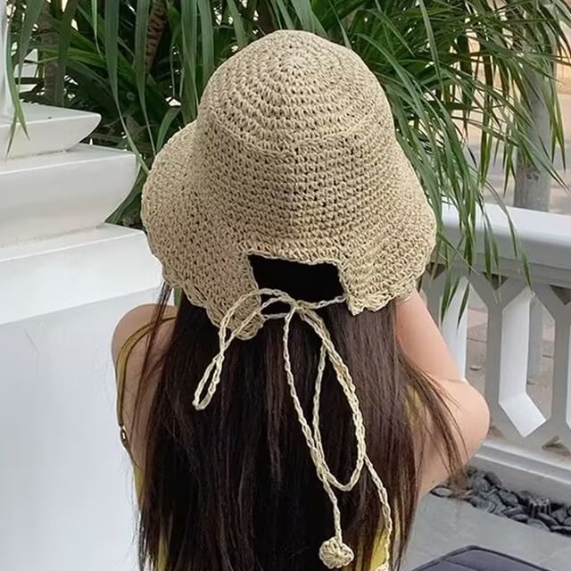Raconteur-Straw Bucket Hat
