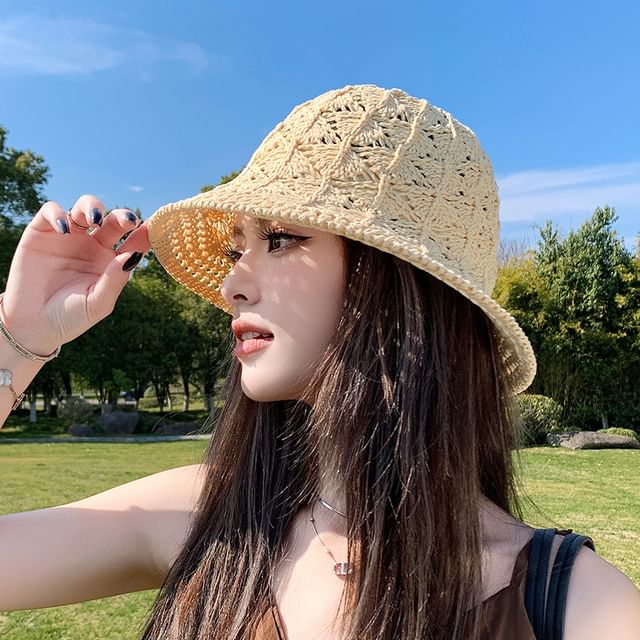 Raconteur-Straw Bucket Hat