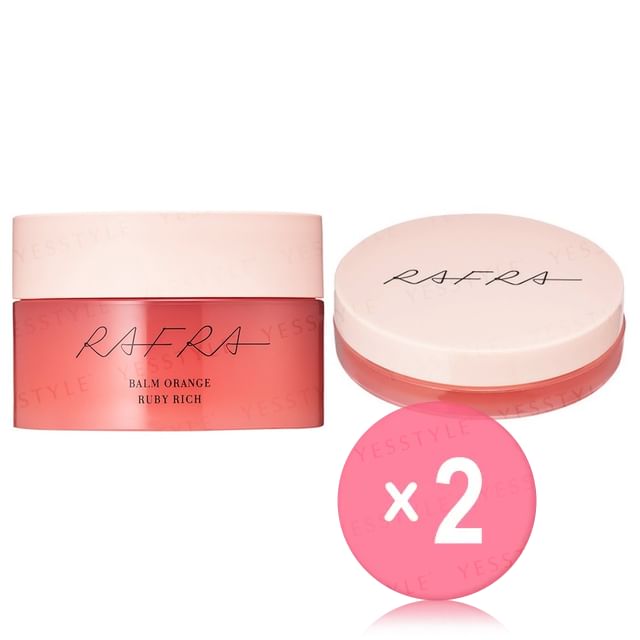 RAFRA-Balm Orange Ruby Rich Extra Cleansing Balm 2pcs Bundle Set