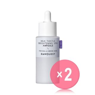RAWQUEST-Milk Thistle Brightening SPA Ampoule 2pcs Bundle Set