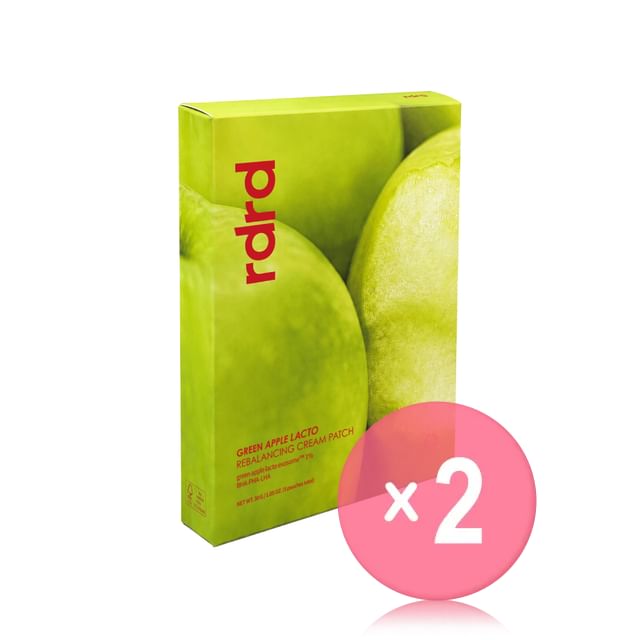 rdrd-Green Apple Lacto Rebalancing Cream Patch Set 2pcs Bundle Set