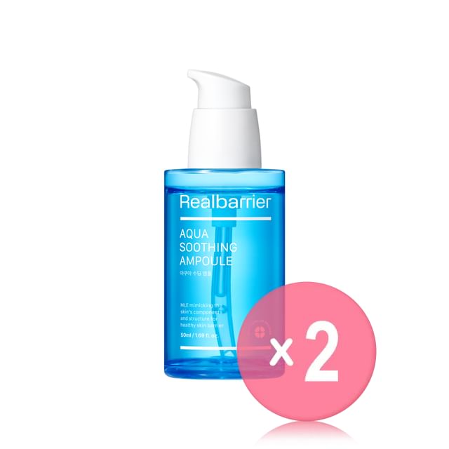 Realbarrier-Aqua Soothing Ampoule 2pcs Bundle Set