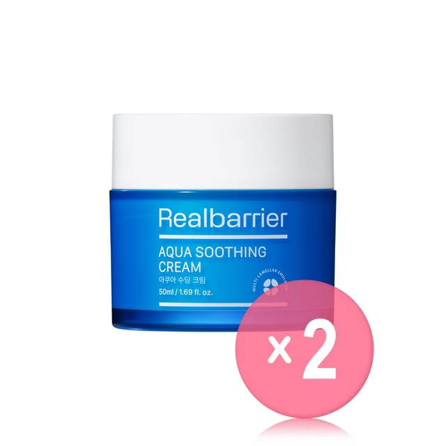 Realbarrier-Aqua Soothing Cream 2pcs Bundle Set