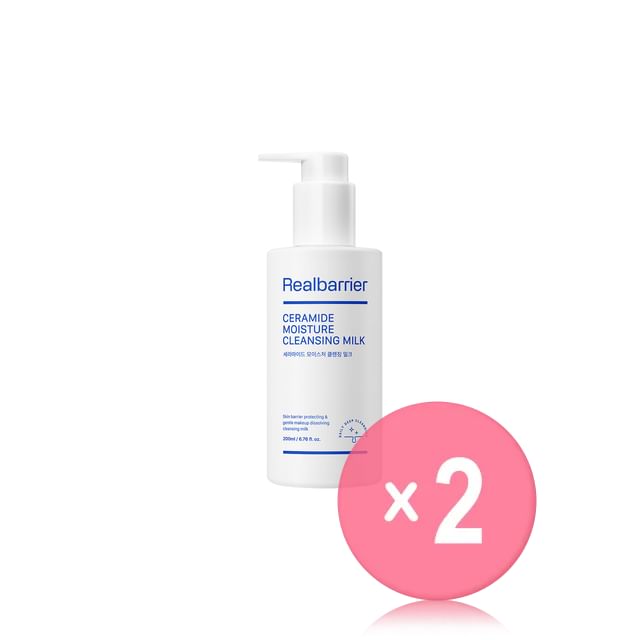 Realbarrier-Ceramide Moisture Cleansing Milk 2pcs Bundle Set