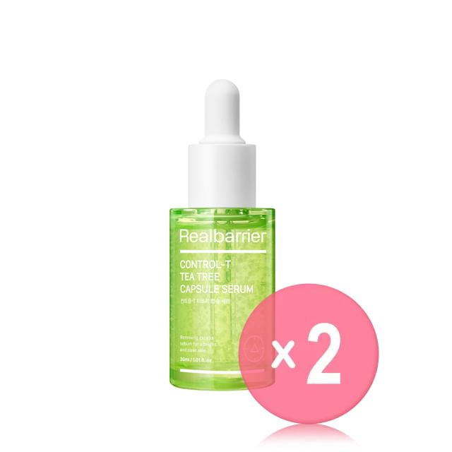 Realbarrier-Control-T Tea Tree Capsule Serum 2pcs Bundle Set