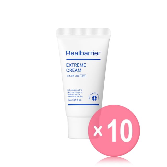 Realbarrier-Extreme Cream Light Mini 10pcs Bundle Set