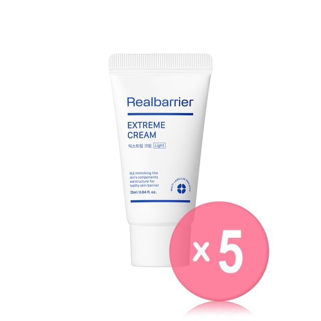 Realbarrier-Extreme Cream Light Mini 5pcs Bundle Set