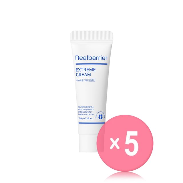 Realbarrier-Extreme Cream Light Trial 5pcs Bundle Set
