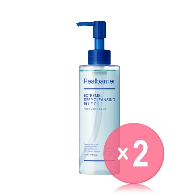 Realbarrier-Extreme Deep Cleasing Blue Oil 2pcs Bundle Set