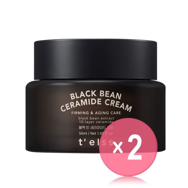 Realbarrier-Telse Black Bean Ceramide Cream 2pcs Bundle Set