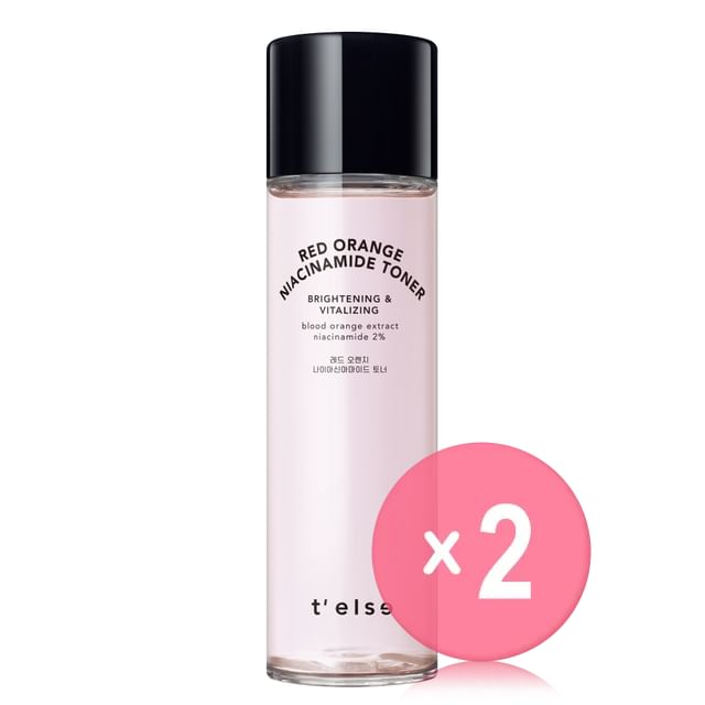 Realbarrier-Telse Red Orange Niacinamide Toner 2pcs Bundle Set