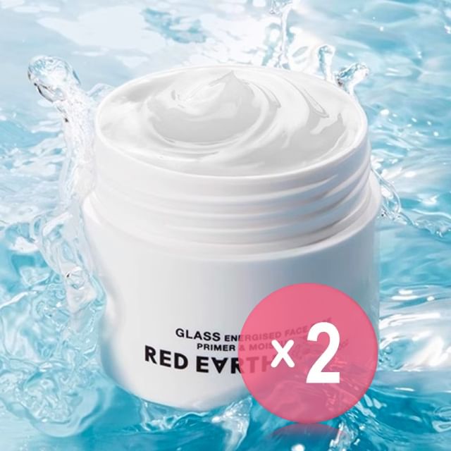 RED EARTH-Glass Energised Face Base Primer and Moisturizer 2pcs Bundle Set