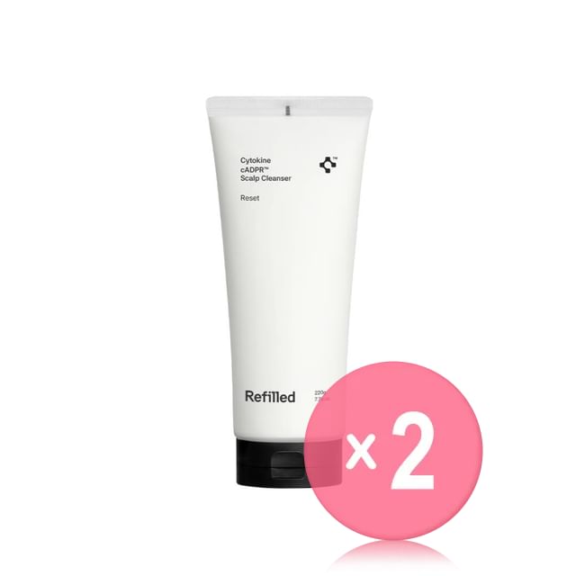 Refilled-Cytokine cADPR Scalp Reset Cleanser 2pcs Bundle Set