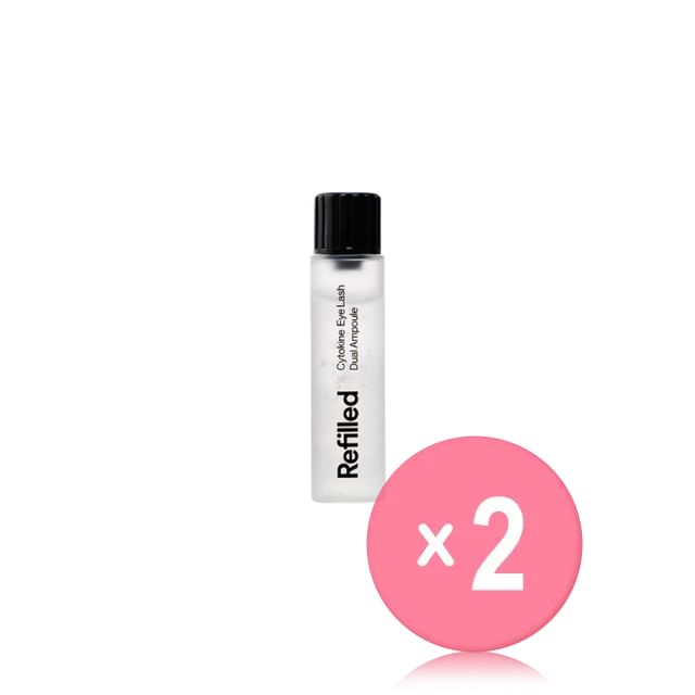Refilled-Cytokine Eyelash Dual Ampoule Refill Only 2pcs Bundle Set