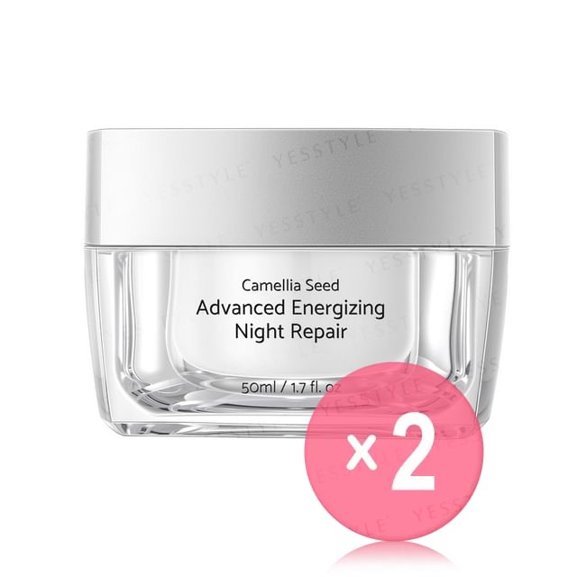 RenGuangDo-Camellia Seed Advanced Energizing Night Repair 2pcs Bundle Set