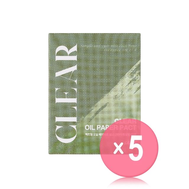 RiRe-Clear Oil Paper Pact 5pcs Bundle Set