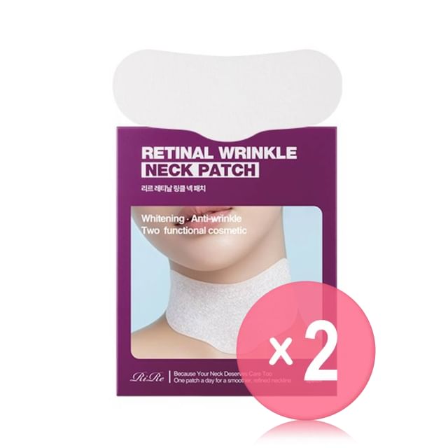 RiRe-Retinal Wrinkle Neck Patch 2pcs Bundle Set