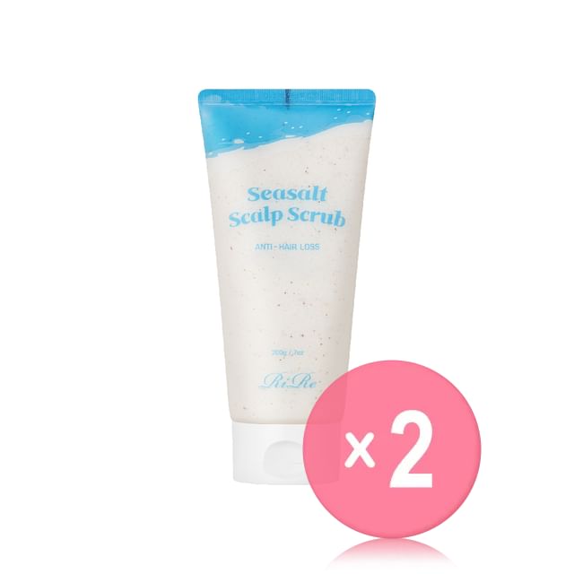 RiRe-Seasalt Scalp Scrub 2pcs Bundle Set