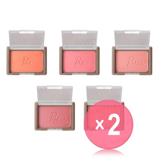 Ririmew-Veil Glow Cheek 2pcs Bundle Set