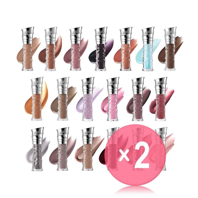 RISKY-Be Bold Lip Gloss - 19 Colors 2pcs Bundle Set