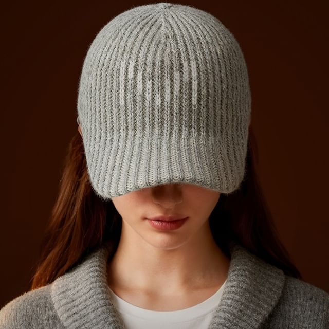 Rita Zita-Ribbed Knit Cap