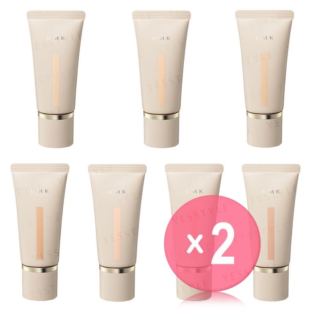 RMK-Cream Foundation Aquatic Glow 2pcs Bundle Set