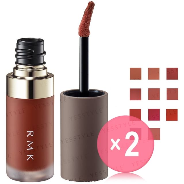 RMK-Liquid Lipcolor 2pcs Bundle Set