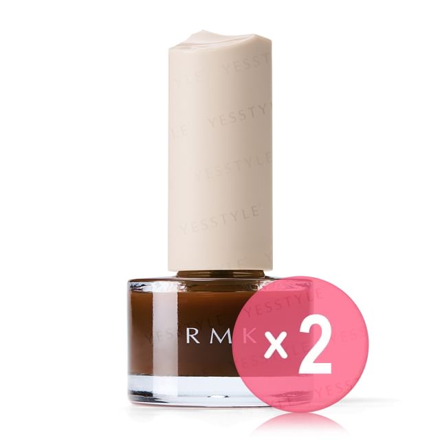 RMK-Shine Lash Nail Color 15 Ruby Rush 2pcs Bundle Set