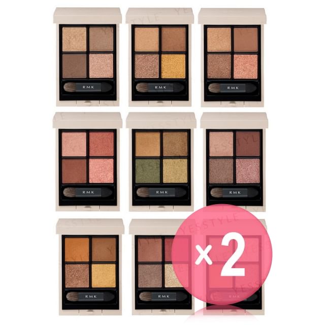 RMK-Synchromatic Eyeshadow Palette 2pcs Bundle Set