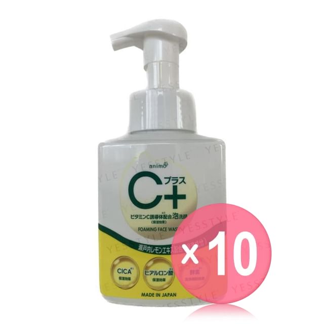 Rocket Soap-C Plus Face Wash Foam 10pcs Bundle Set