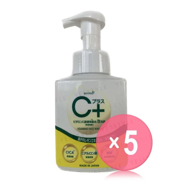 Rocket Soap-C Plus Face Wash Foam 5pcs Bundle Set