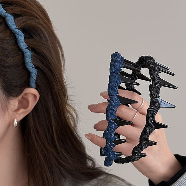 Rodiv-Denim Headband