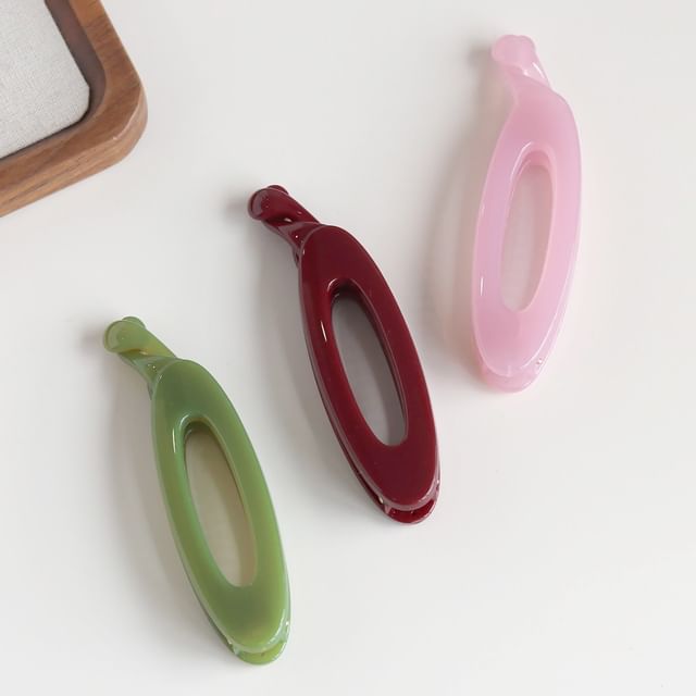 Rodiv-Oval Acetate Hair Clip
