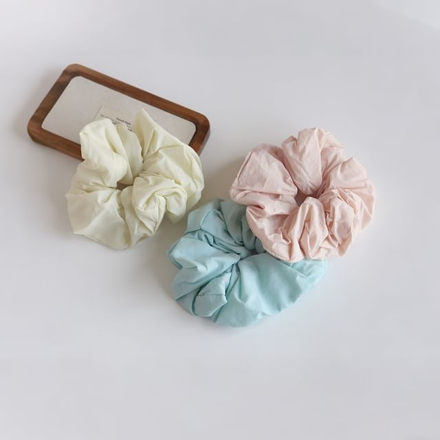 Rodiv-Plain Scrunchie