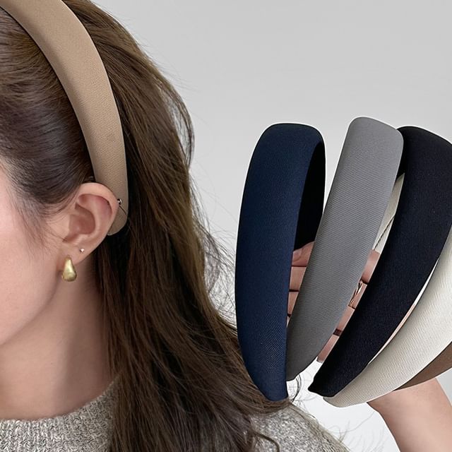 Rodiv-Plain Thick Headband