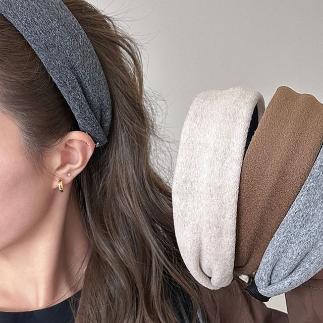 Rodiv-Plain Wide Headband