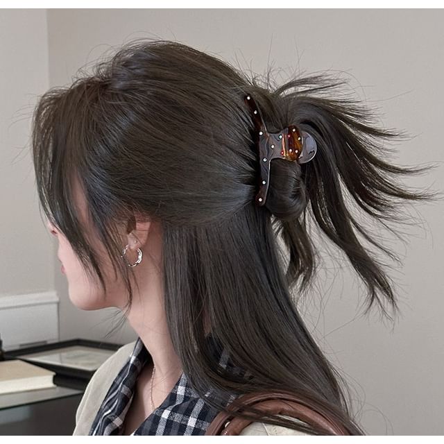 Rodiv-Rhinestone Hair Claw