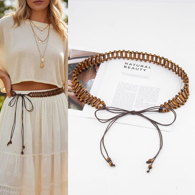 Rofuka-Beaded Belt