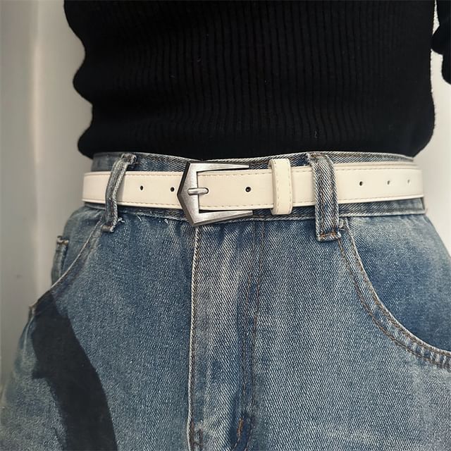 Rofuka-Faux Leather Belt