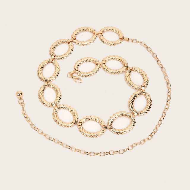 Rofuka-Hoop Waist Chain Belt