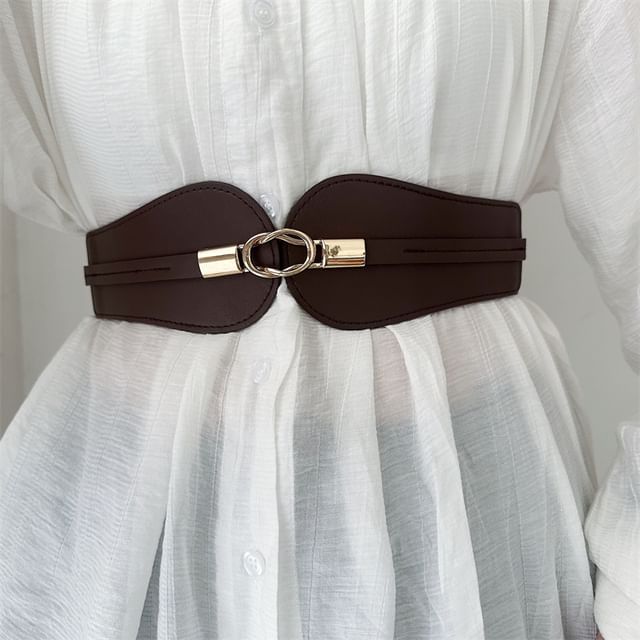 Rofuka-Knot Elastic Waist Cincher Belt