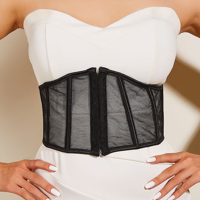 Rofuka-Mesh Corset Belt