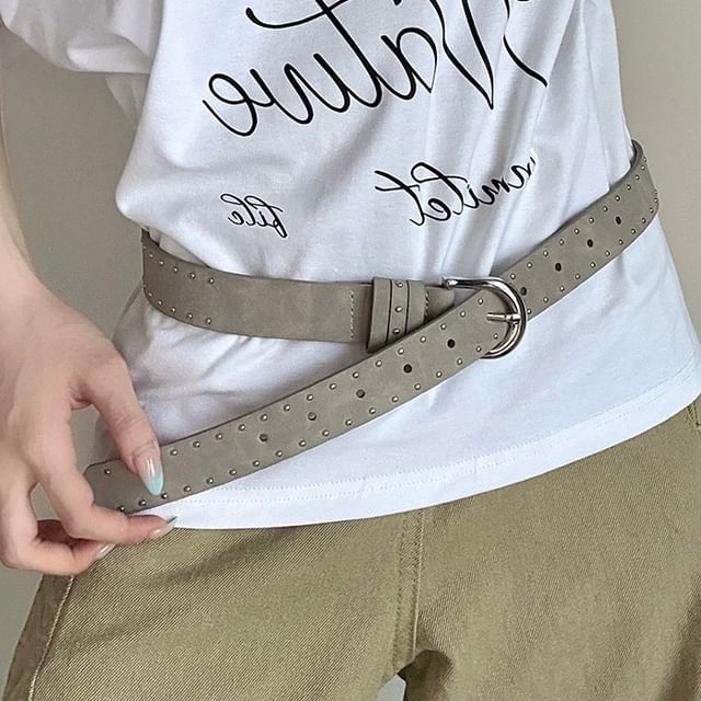 Rofuka-Studded Belt