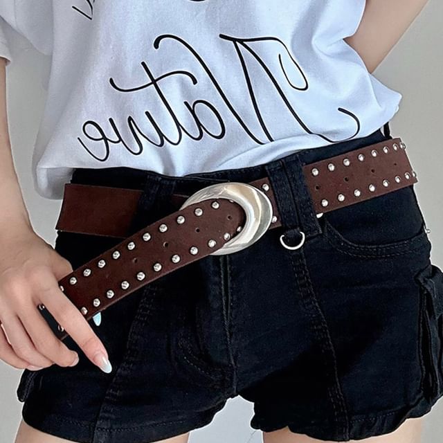 Rofuka-Studded Belt