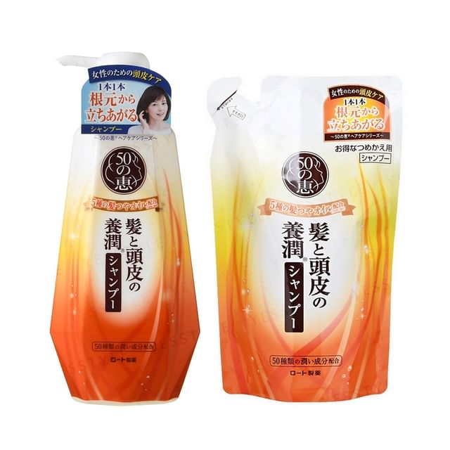 Rohto Mentholatum-Champú para Cuero Cabelludo 50 Megumi Scalp Nourishing Shampoo