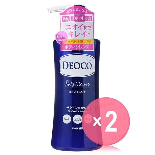 Rohto Mentholatum-Deoco Body Cleanse Liquid 2pcs Bundle Set