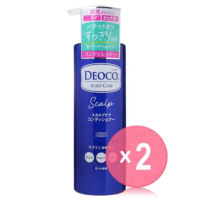 Rohto Mentholatum-Deoco Scalp Care Conditioner 2pcs Bundle Set