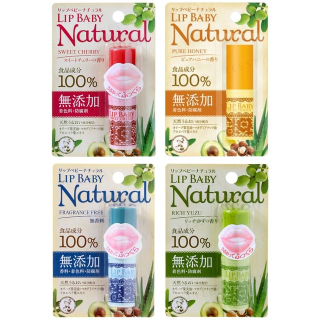 Rohto Mentholatum-Baume à lèvres Lip Baby Natural