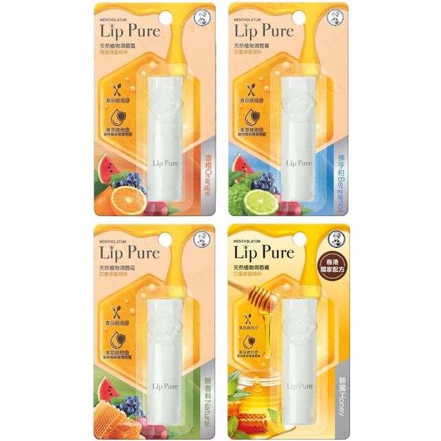 Rohto Mentholatum-Lip Pure Lip Balm - Baume à lèvres
