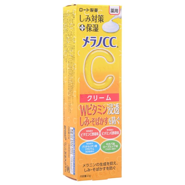 Rohto Mentholatum-Melano CC Vitamin C vochtinbrengende crème-23 G